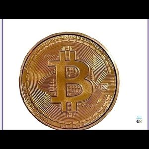 Bitcoin Crypto Currency 1 Oz Coin Souvenir size 39mm